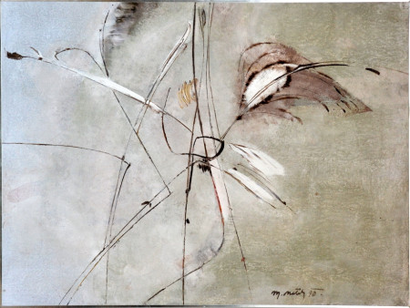 Stébla - olej na plátně - 80 x 100 cm - 1990 - 59000,-Kč